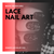 black lace nail art by Move Manicure Singapore